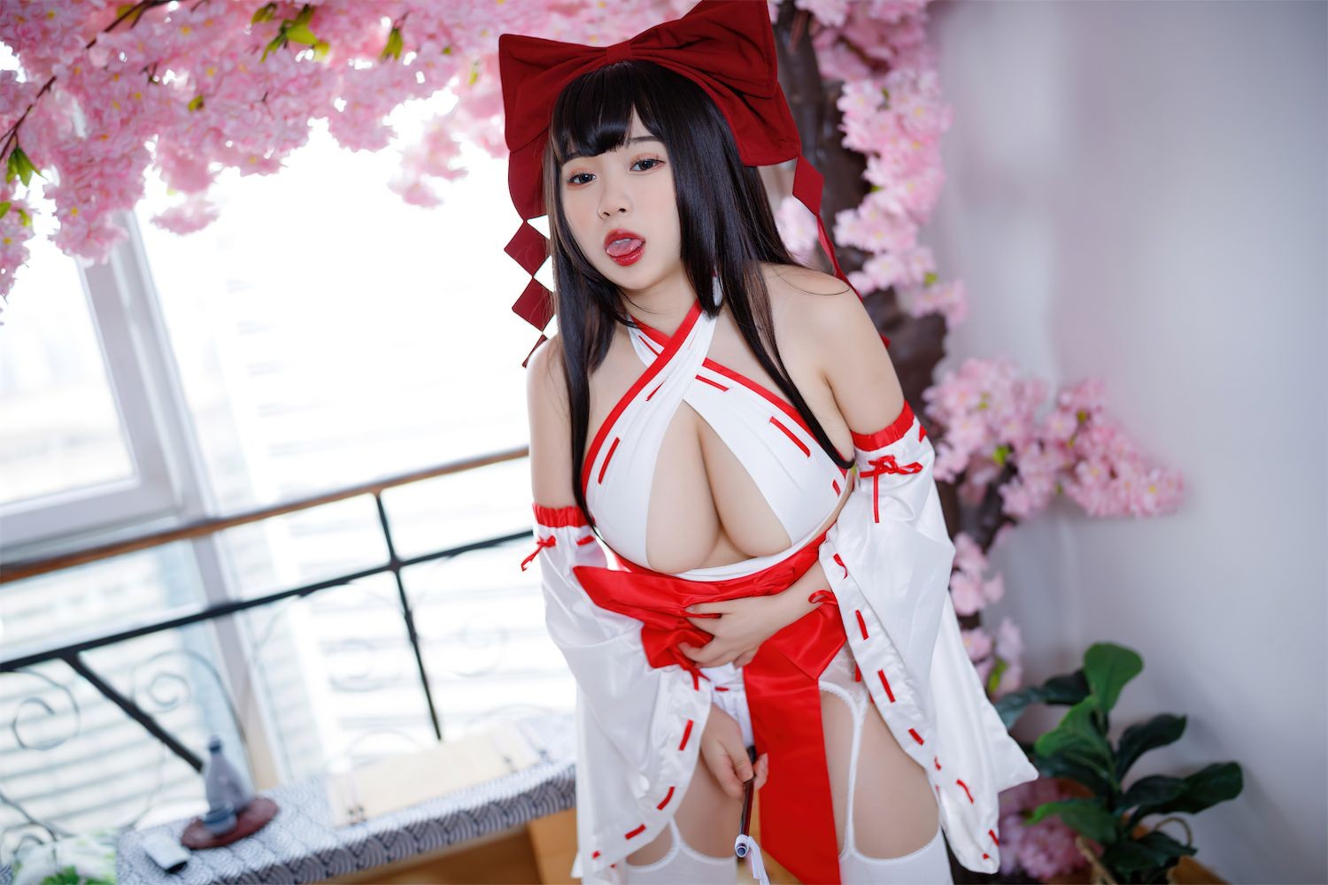 美女动漫博主胡桃猫Kurumineko性感Cosplay写真欲望神社 (29)