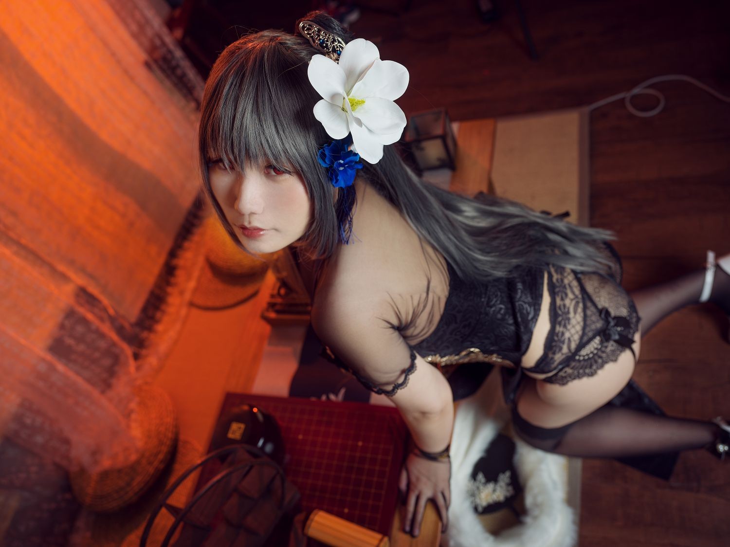 美女动漫博主麻花麻花酱性感Cosplay写真碧蓝航线 (5)