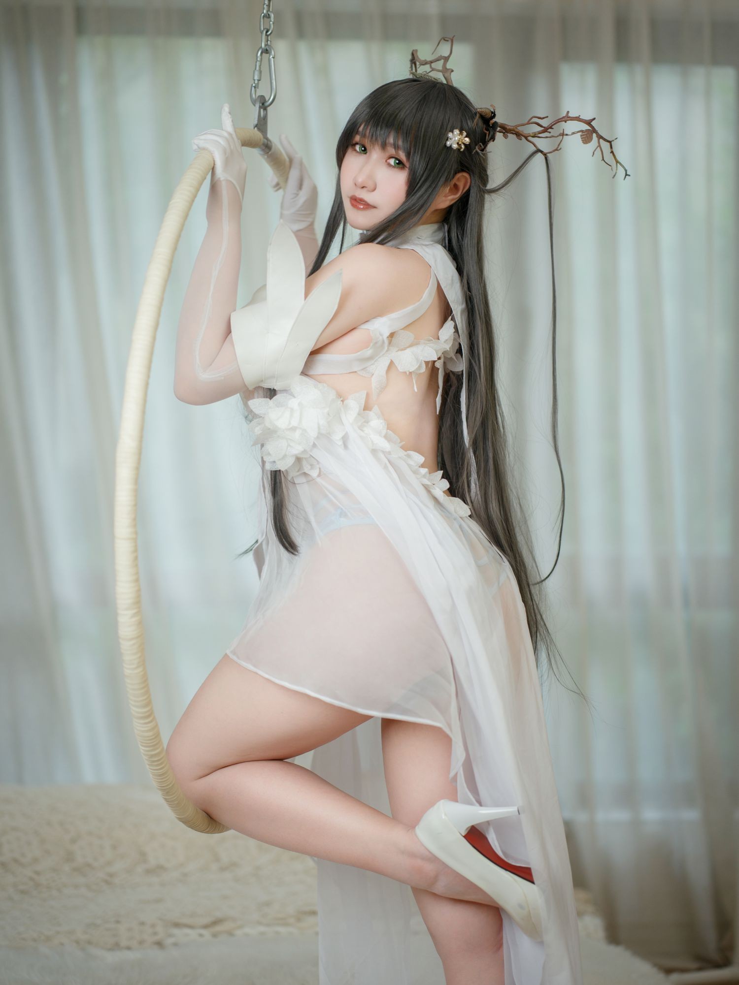 美女动漫博主麻花麻花酱性感Cosplay写真碧蓝航线 (74)