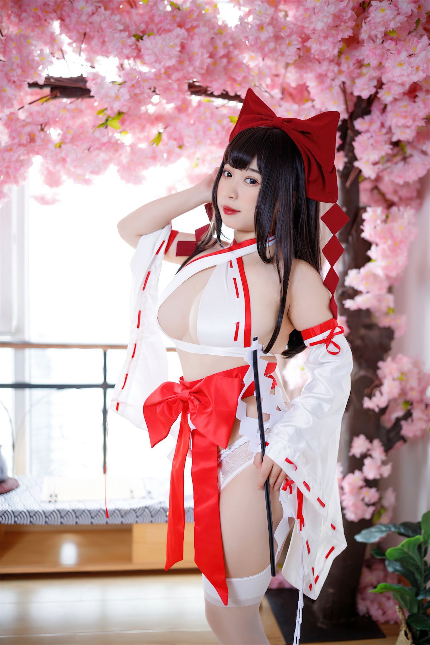 美女动漫博主胡桃猫Kurumineko性感Cosplay写真欲望神社 (35)