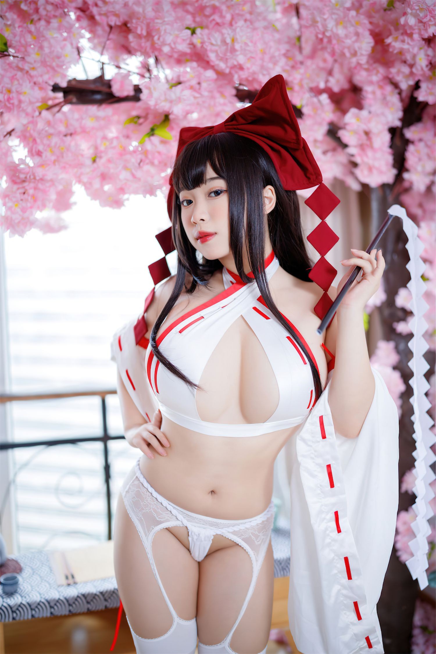 美女动漫博主胡桃猫Kurumineko性感Cosplay写真欲望神社 (7)