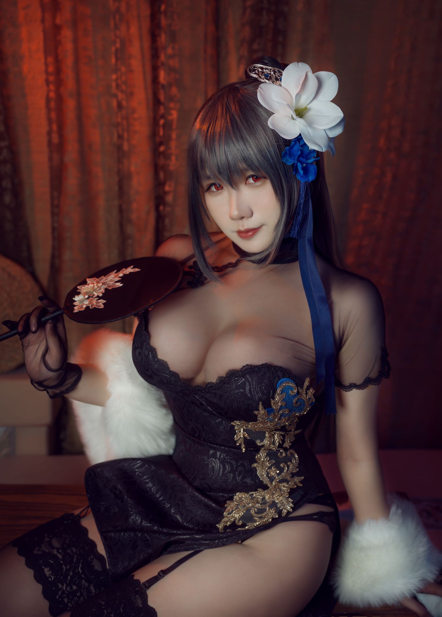 美女动漫博主麻花麻花酱性感Cosplay写真碧蓝航线 (13)