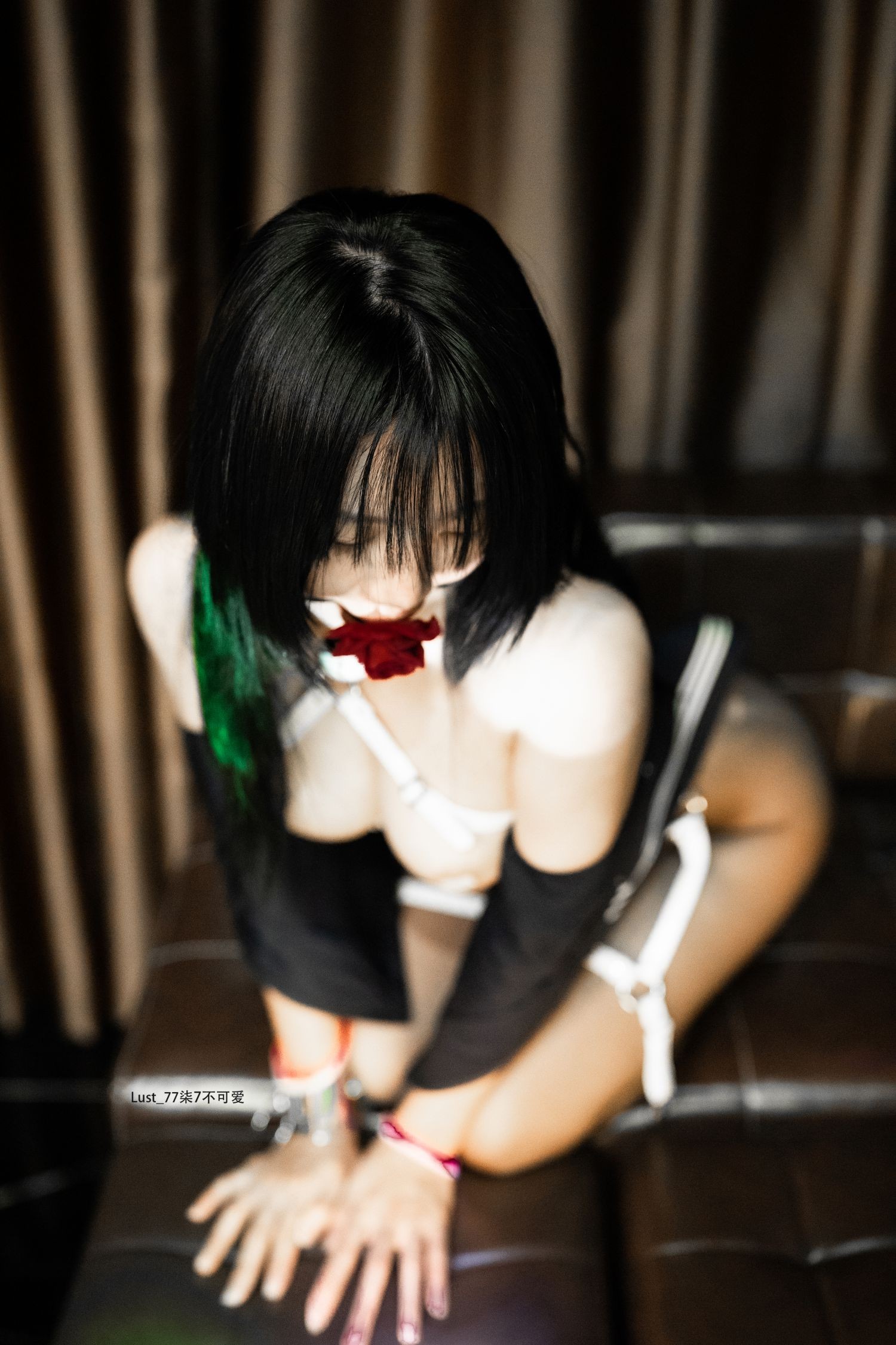 美女动漫博主柒柒要乖哦性感Cosplay写真反差JK少女 (150)