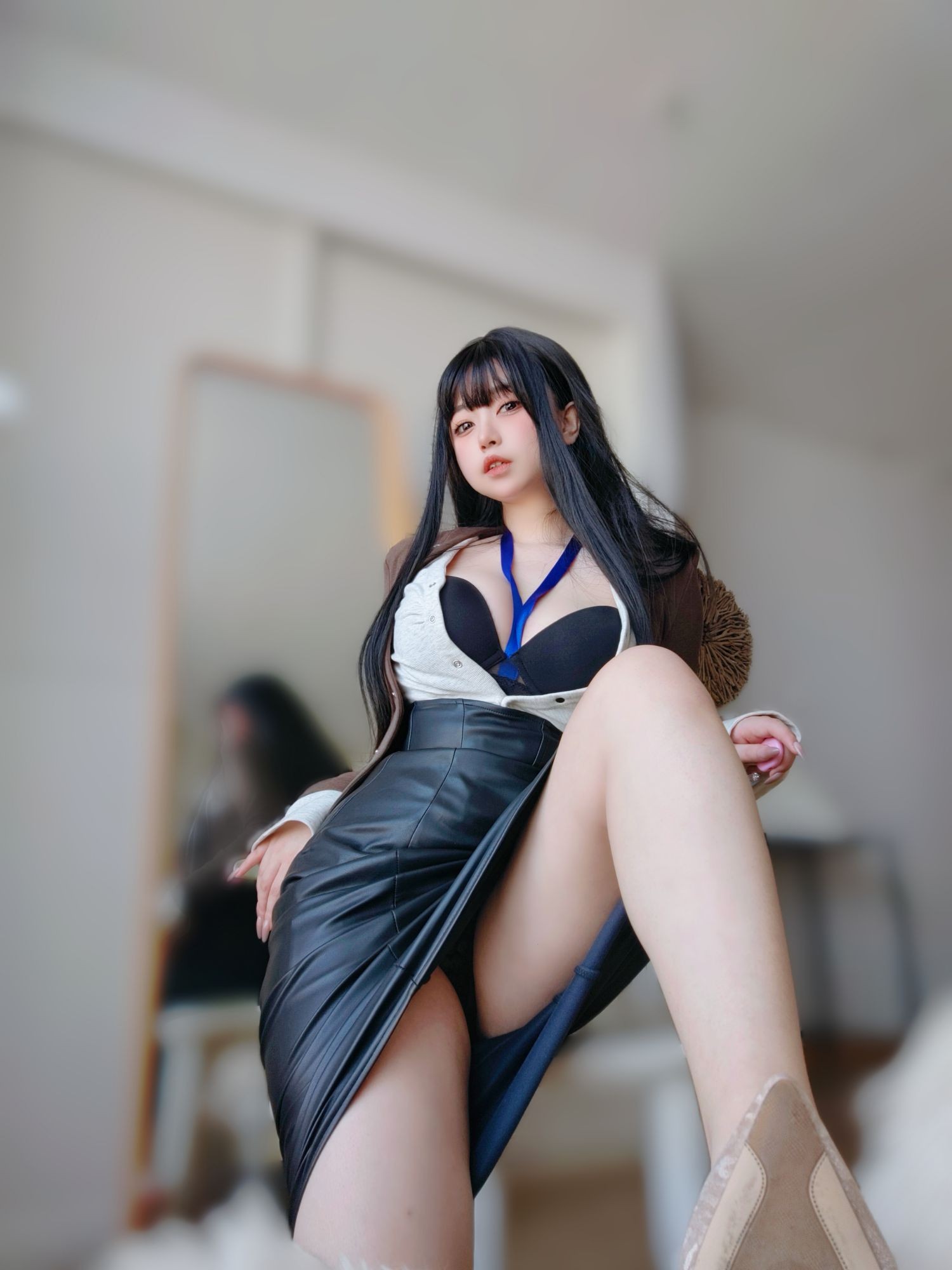 美女动漫博主女主K性感Cosplay写真上司的秘密 (30)