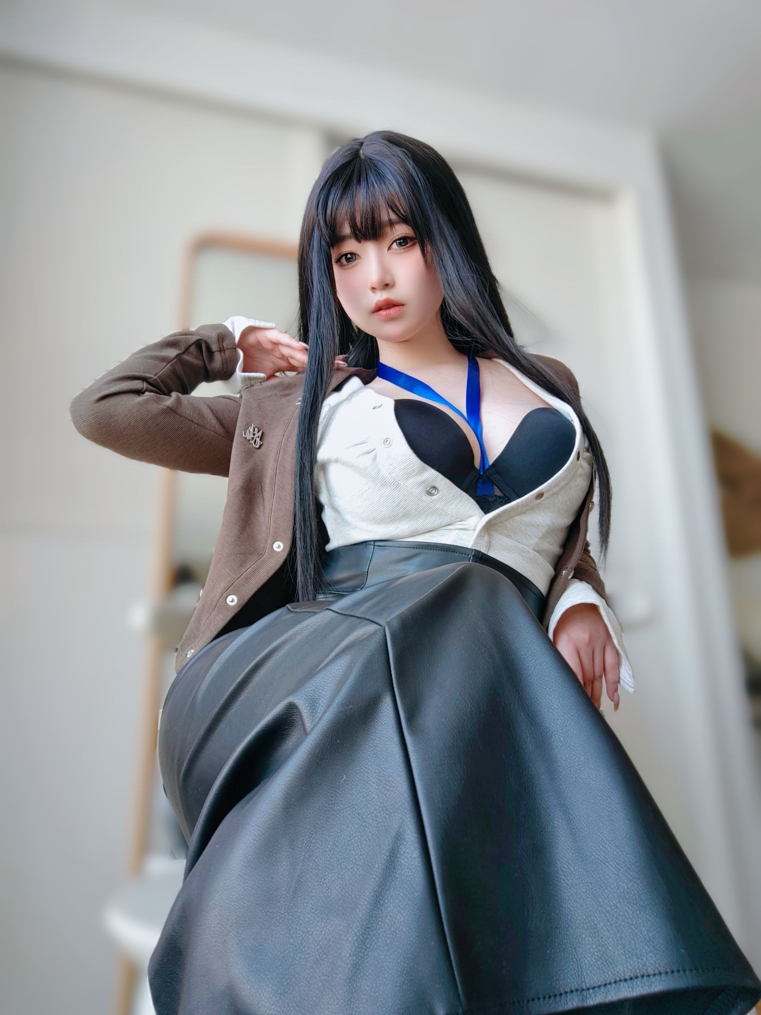 美女动漫博主女主K性感Cosplay写真上司的秘密 (54)