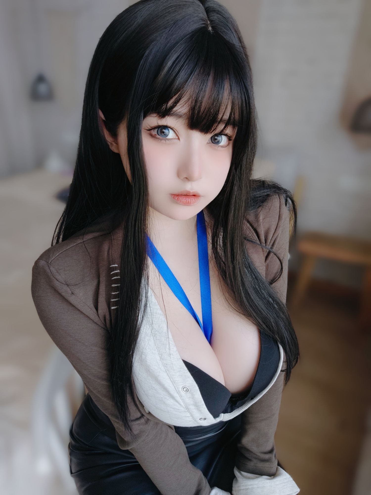 美女动漫博主女主K性感Cosplay写真上司的秘密 (15)