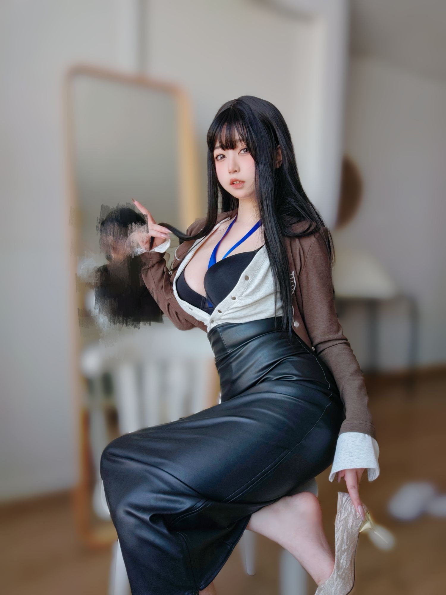 美女动漫博主女主K性感Cosplay写真上司的秘密 (18)