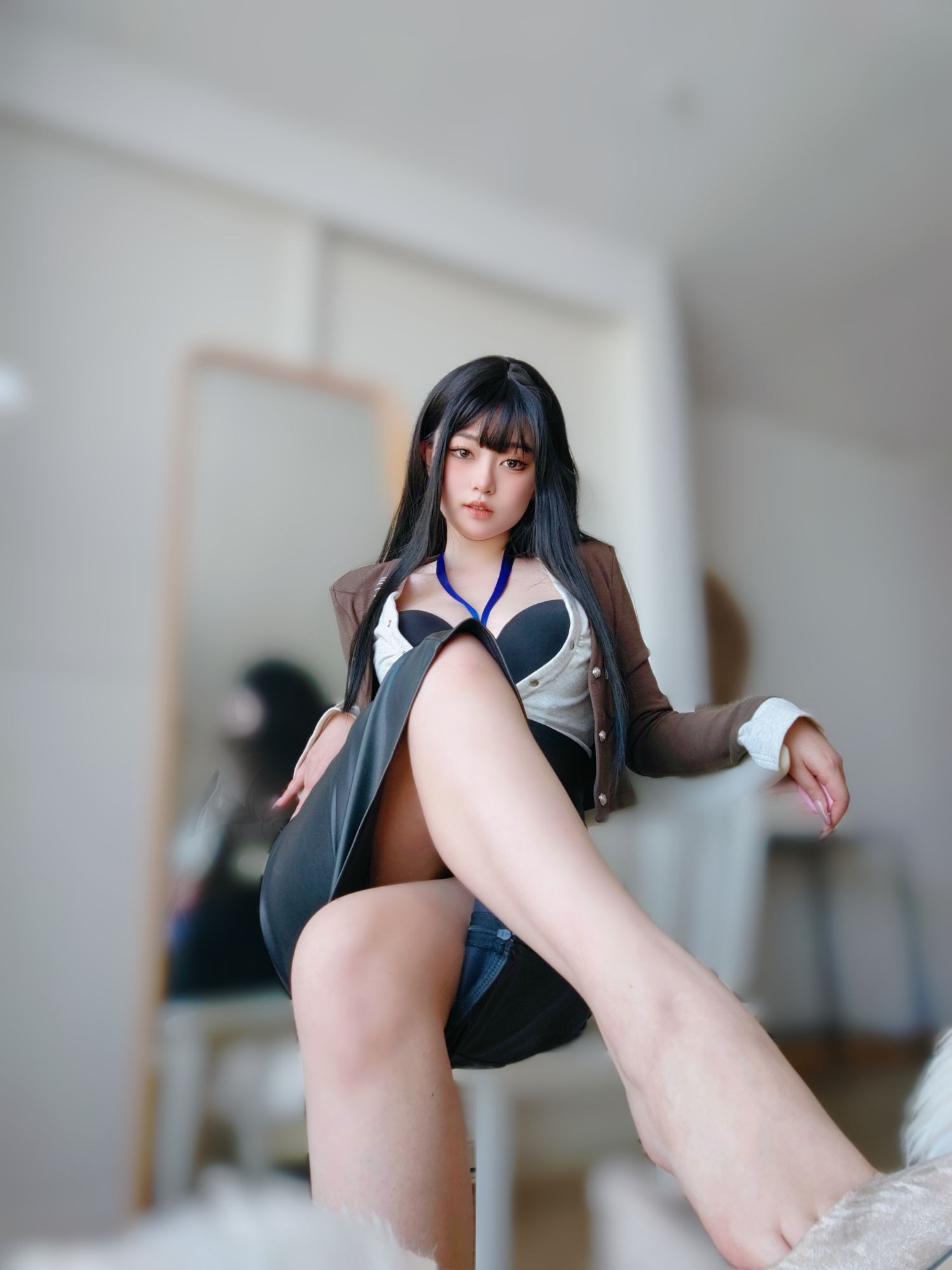 美女动漫博主女主K性感Cosplay写真上司的秘密 (21)