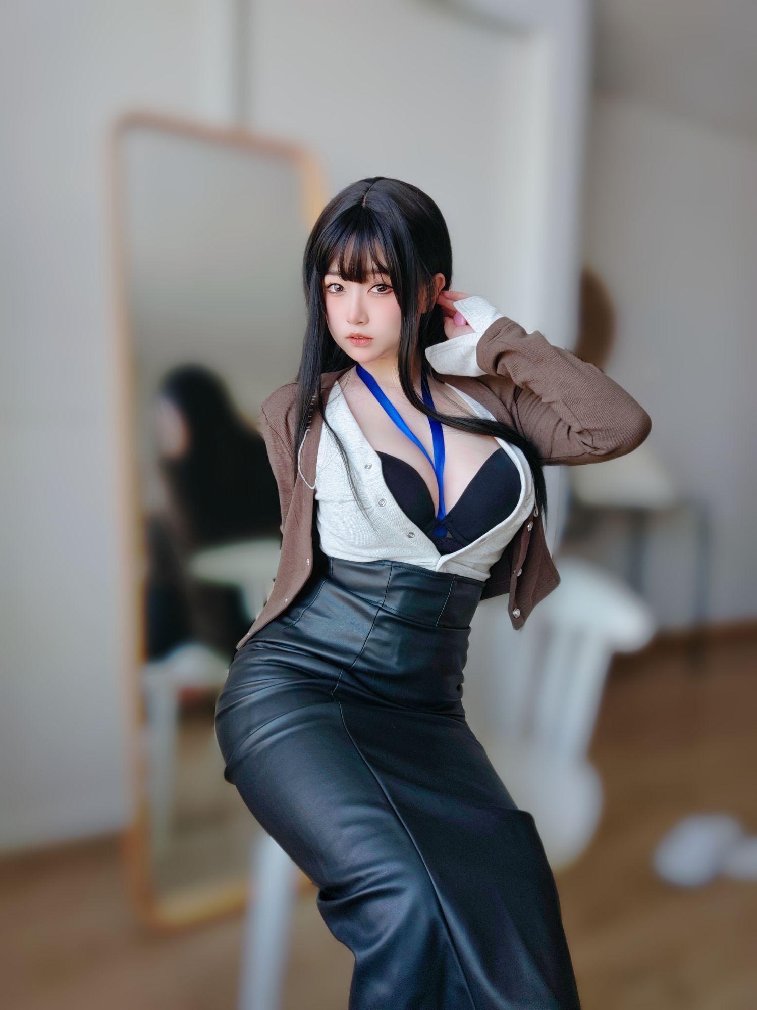 美女动漫博主女主K性感Cosplay写真上司的秘密 (19)