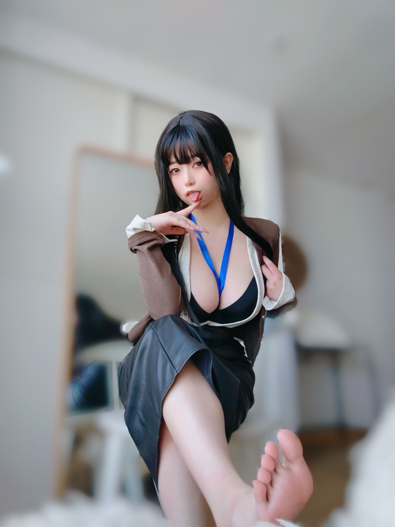 美女动漫博主女主K性感Cosplay写真上司的秘密 (24)