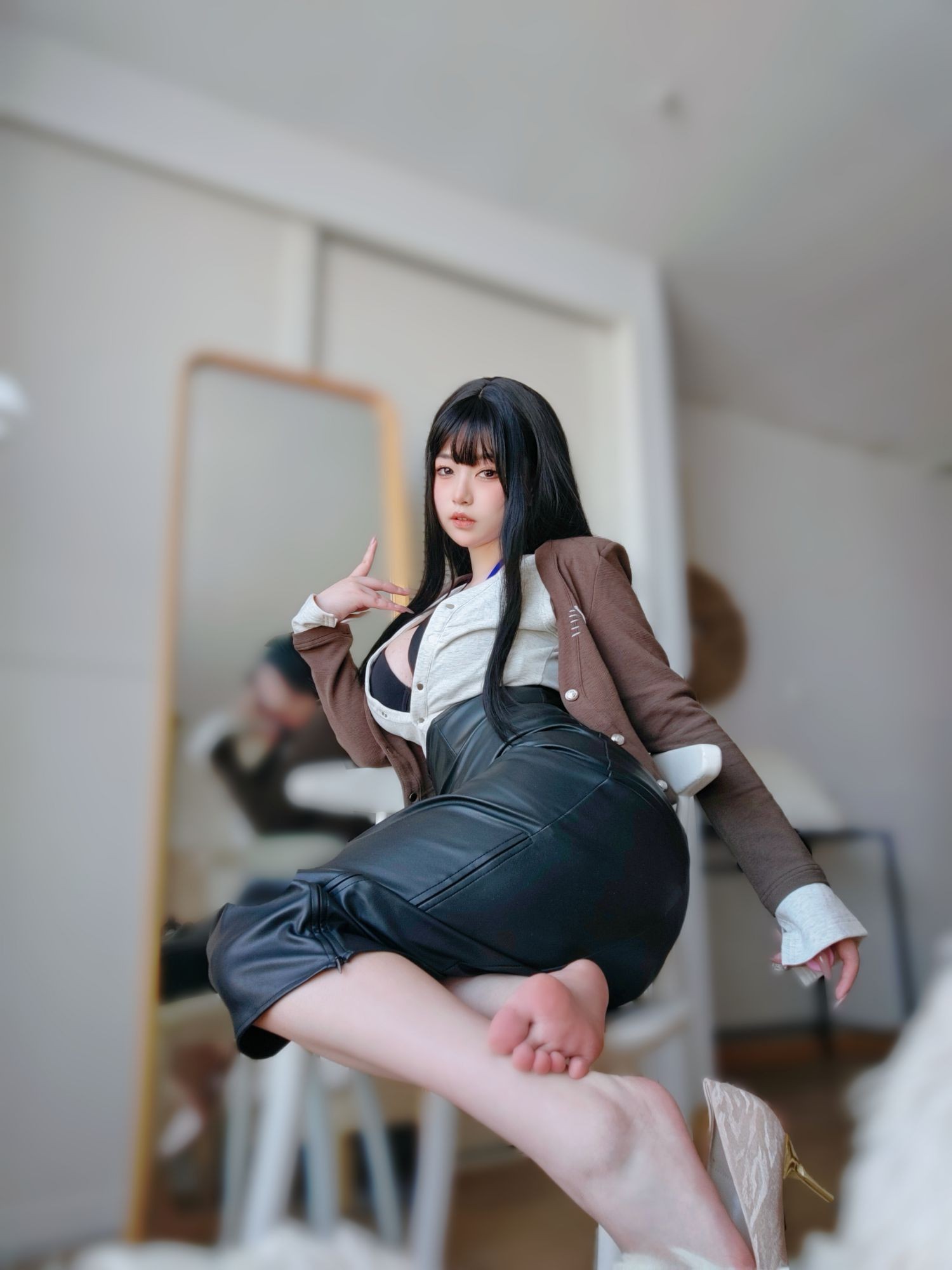 美女动漫博主女主K性感Cosplay写真上司的秘密 (40)