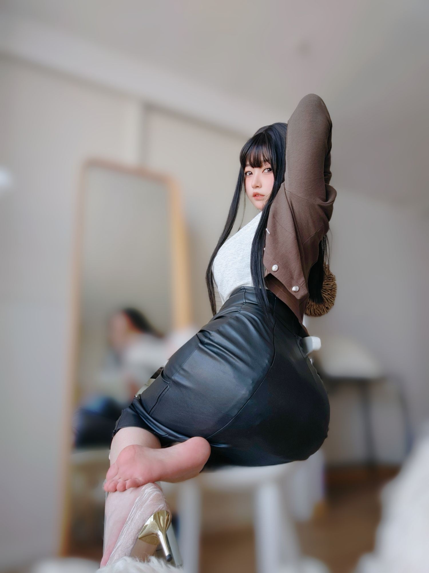 美女动漫博主女主K性感Cosplay写真上司的秘密 (42)