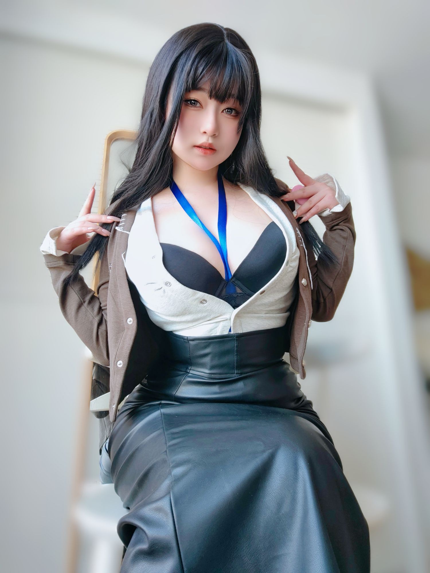 美女动漫博主女主K性感Cosplay写真上司的秘密 (53)