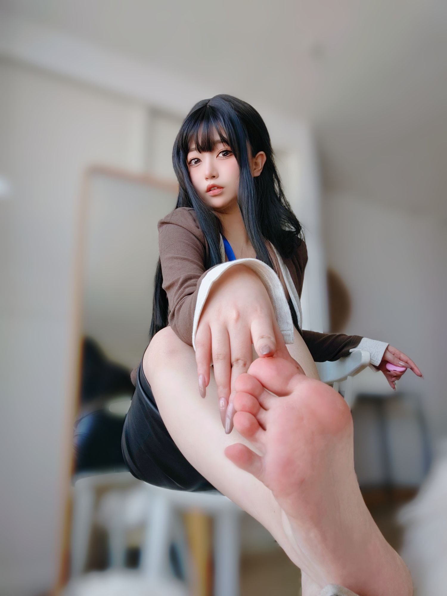 美女动漫博主女主K性感Cosplay写真上司的秘密 (26)