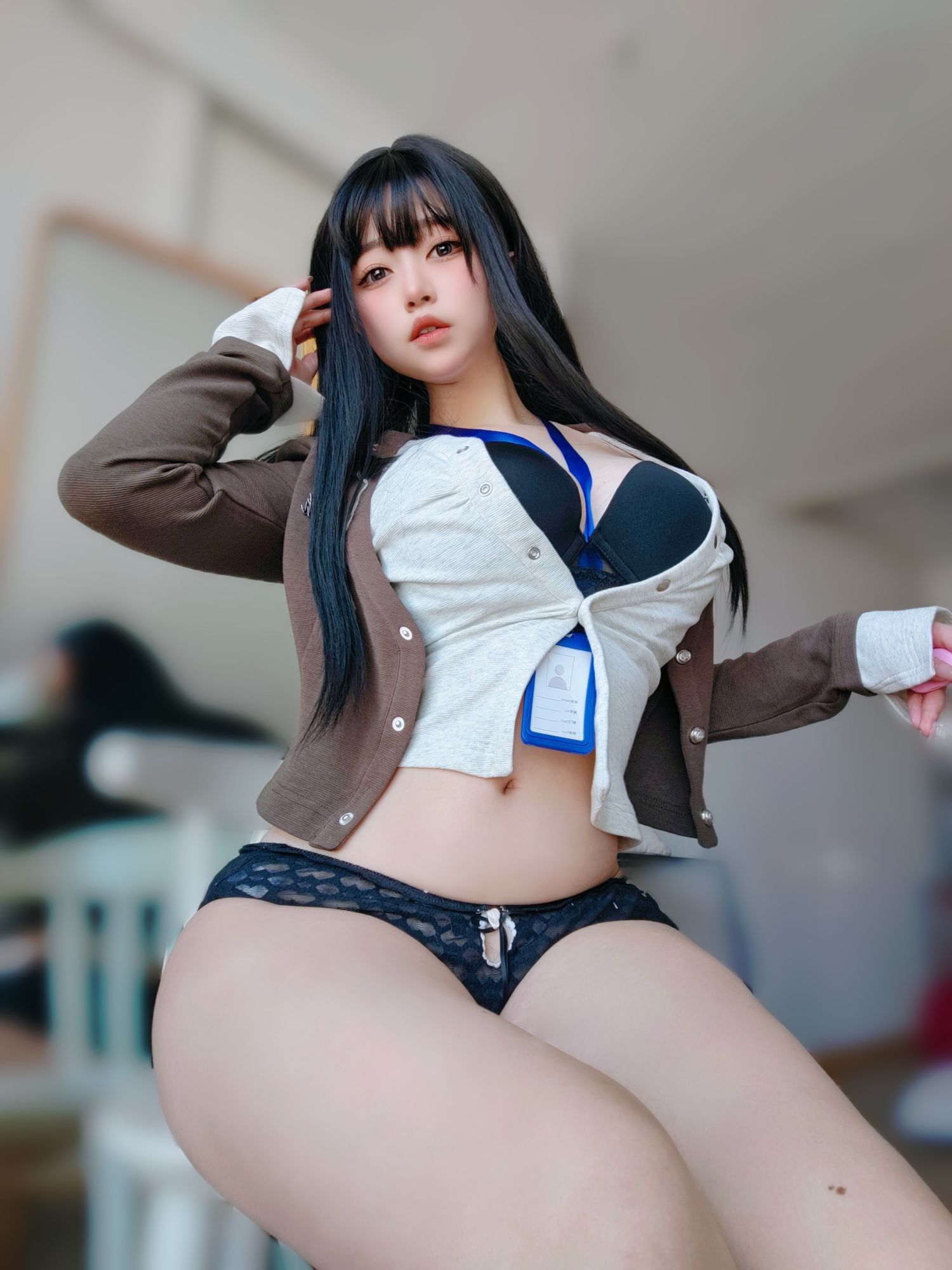 美女动漫博主女主K性感Cosplay写真上司的秘密 (96)