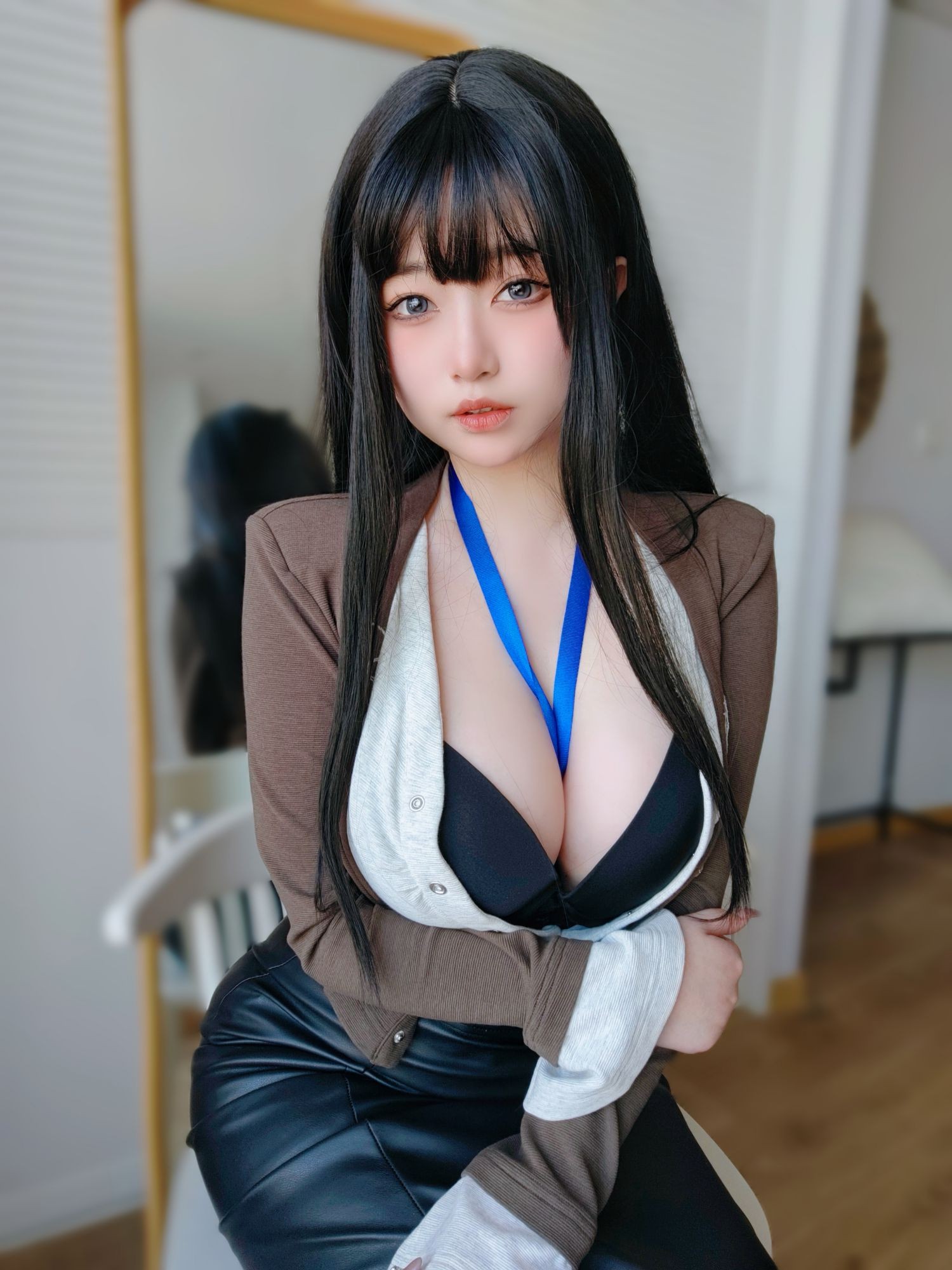 美女动漫博主女主K性感Cosplay写真上司的秘密 (50)