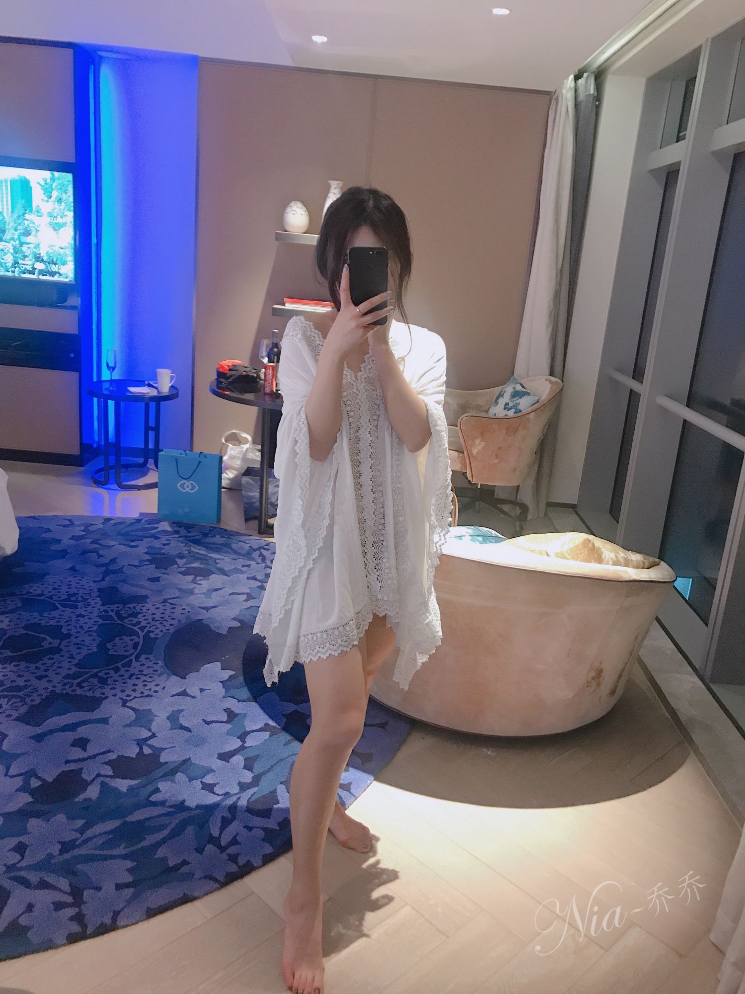 美女网红Nia乔乔性感自拍私摄写真图片美人出浴 (31)