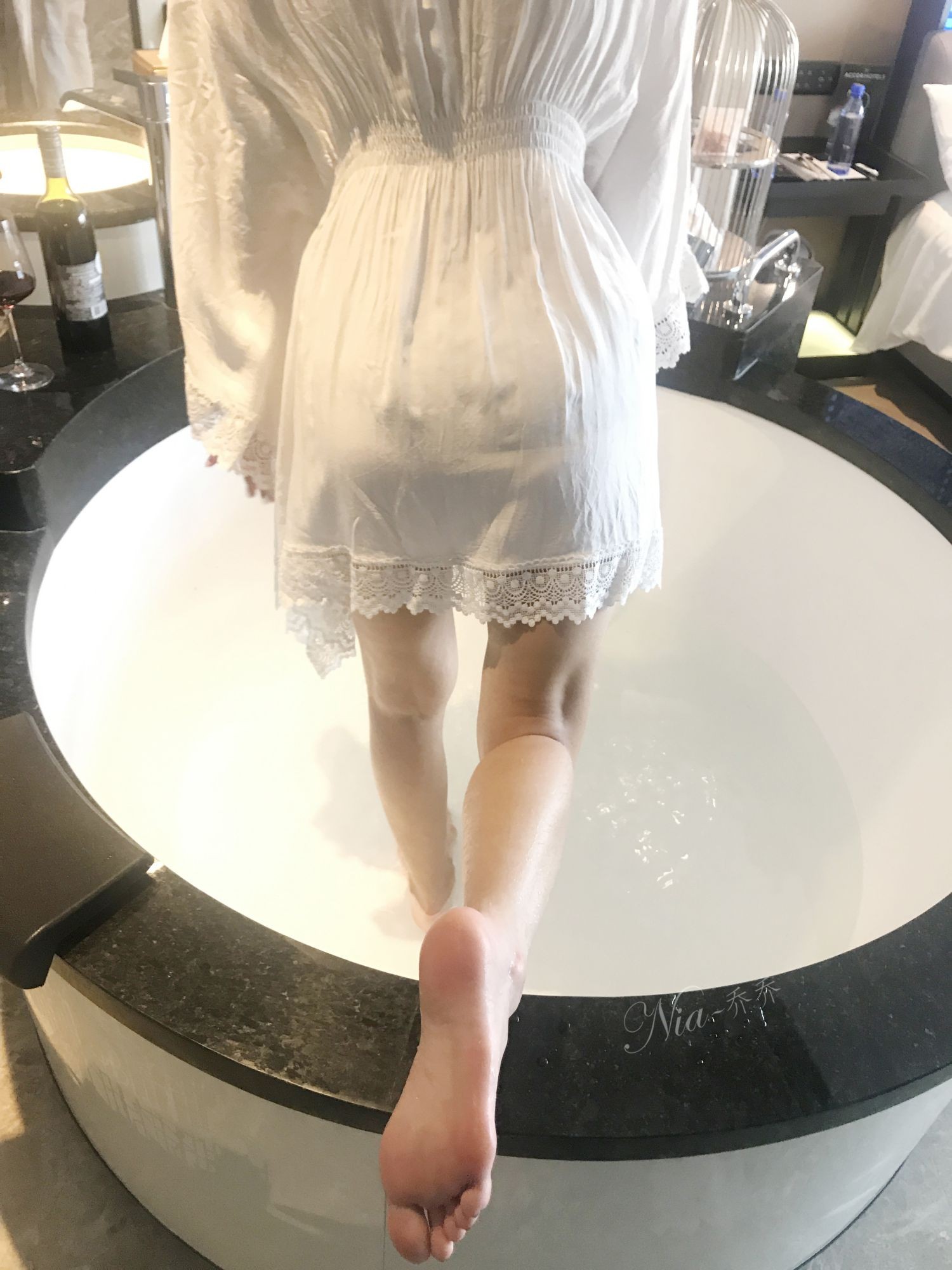 美女网红Nia乔乔性感自拍私摄写真图片美人出浴 (47)